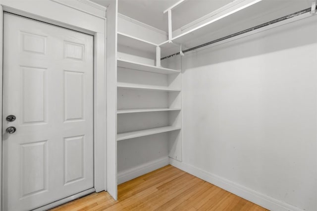 1308 N 13th St, Temple, TX 76501 - walk in closet with light wood-style floors