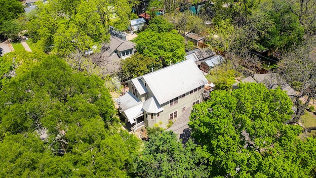 4103 Ave F, Austin, TX 78751 - aerial view of property and surrounding area