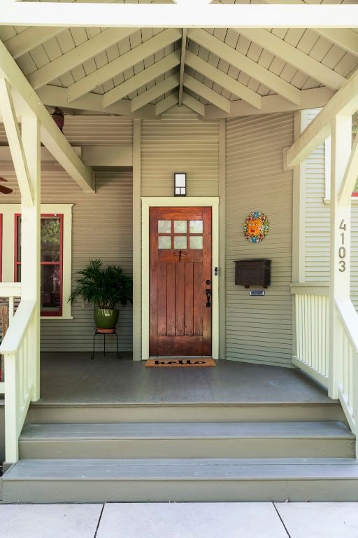 4103 Ave F, Austin, TX 78751 - view of property entrance