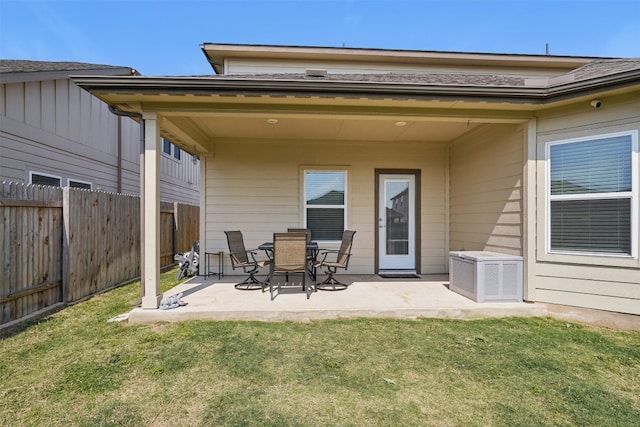 10310 Mager Ln, Hutto, TX 78634 - rear view of house featuring a patio