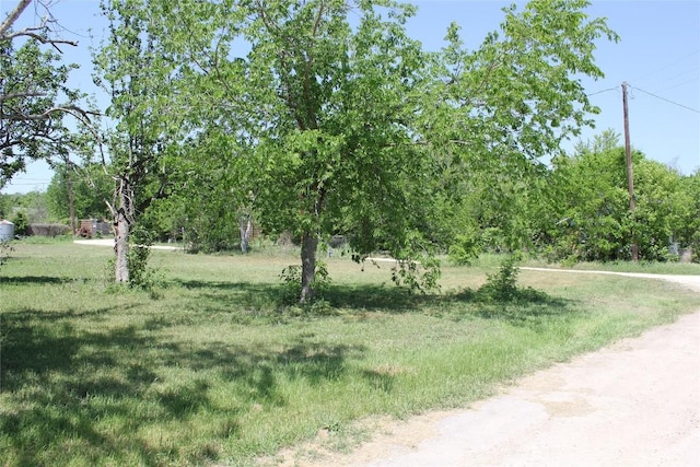 view of road