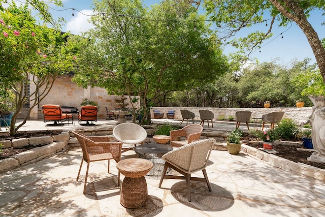 view of patio
