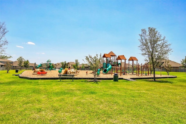 8060 Massa Dr, Round Rock, TX 78665 - community play area with a yard