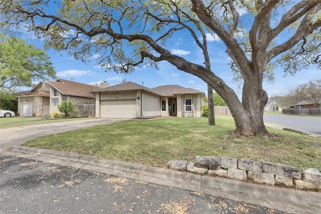 3100 Jubilee Trl, Austin, TX 78748 - view of front of house featuring an attached garage, driveway, and brick siding