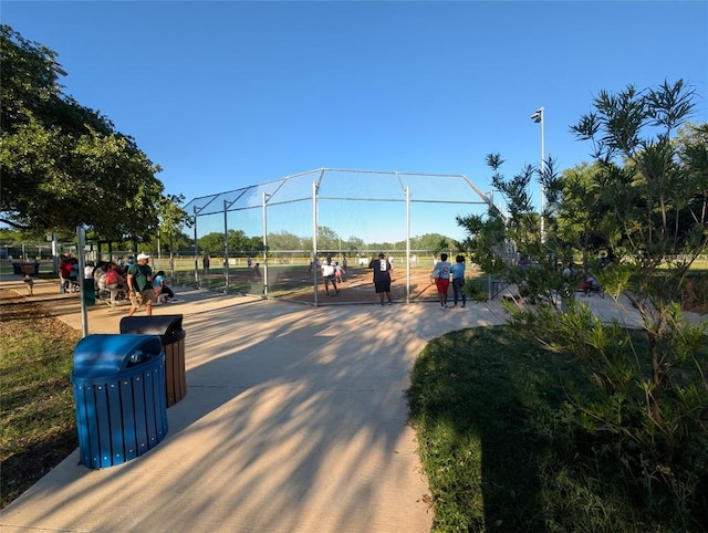 view of property's community