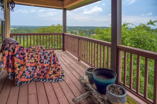 view of deck