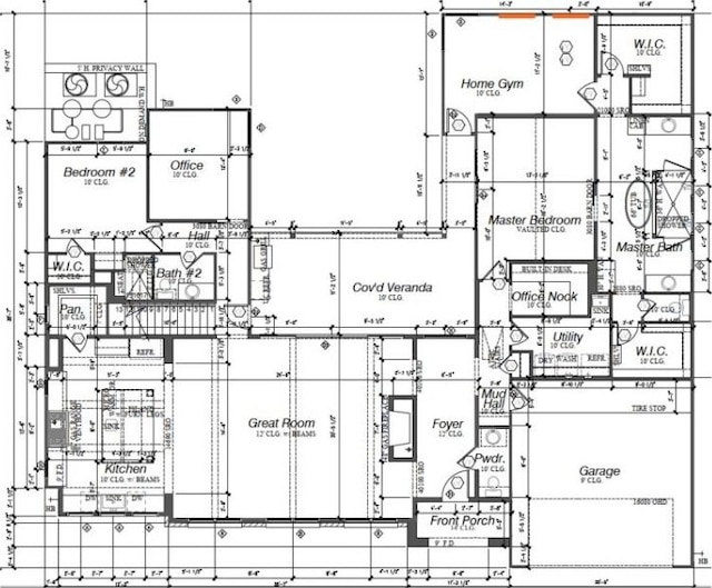 1107 Canyon Edge Dr, Austin, TX 78733 - view of home floor plan
