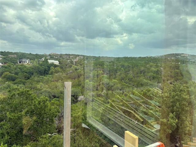 1107 Canyon Edge Dr, Austin, TX 78733 - view of mountain background with a heavily wooded area