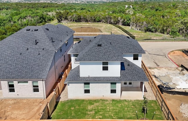 316 Ridgewell Loop, Georgetown, TX 78633 - view of subject property featuring a heavily wooded area