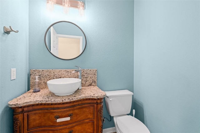814 Arrowhead Trl, Cedar Park, TX 78613 - half bathroom with toilet and vanity