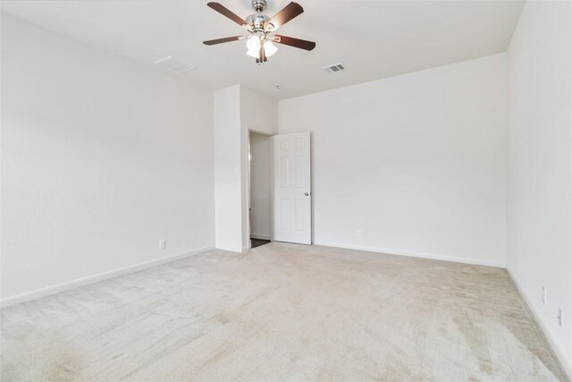 421 Capistrano Dr, San Marcos, TX 78666 - empty room featuring carpet flooring and a ceiling fan