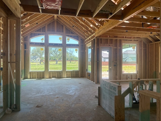 237 San Xavier St, Georgetown, TX 78633 - miscellaneous room with lofted ceiling
