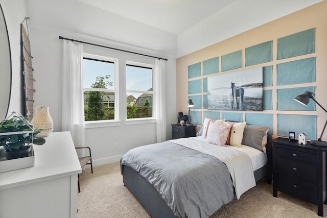 2104 Tobiano Trce, Georgetown, TX 78633 - bedroom featuring light carpet and baseboards