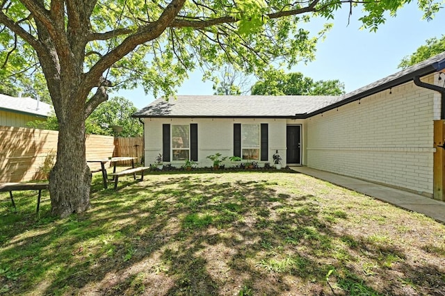 1213 S Trace Dr, Austin, TX 78745 - view of front of home with brick siding