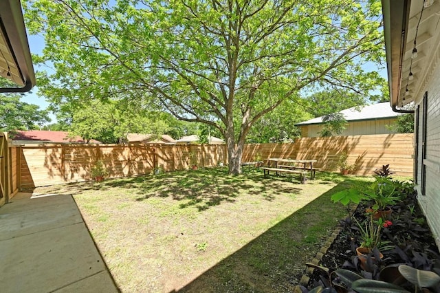 1213 S Trace Dr, Austin, TX 78745 - view of fenced backyard