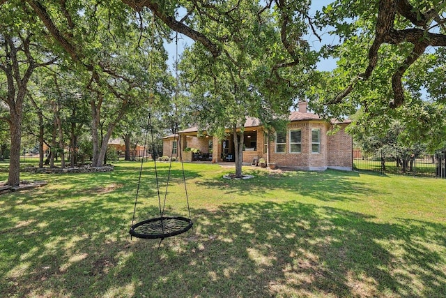 190 Estrella Xing, Georgetown, TX 78628 - view of front of home featuring brick siding
