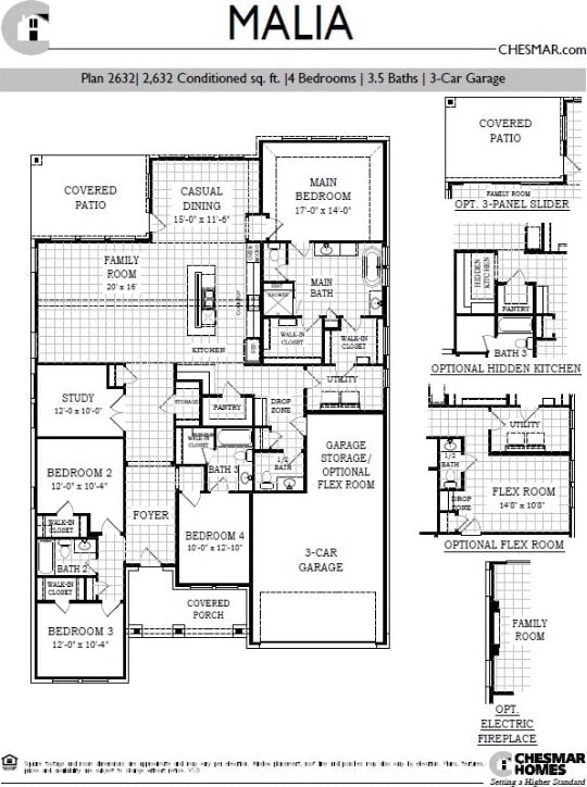 2108 Tobiano Trce, Georgetown, TX 78633 - view of home floor plan