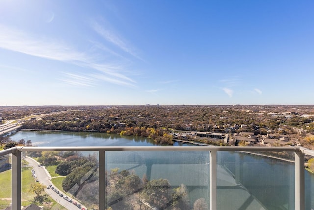 44 E Ave Unit 2301, Austin, TX 78701 - exterior space featuring a water view