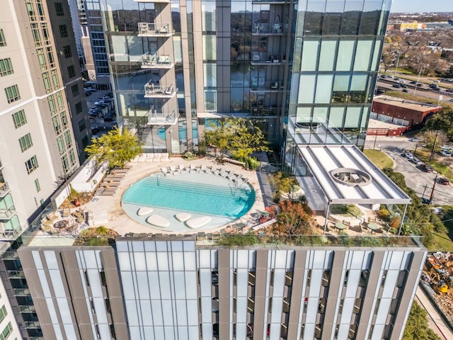 44 E Ave Unit 2301, Austin, TX 78701 - bird's eye view