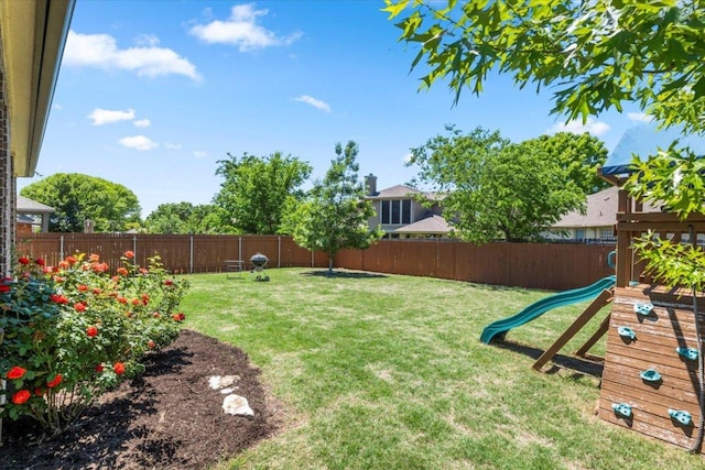 30305 Tiger Woods Dr, Georgetown, TX 78628 - view of yard with a playground