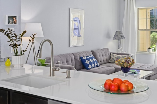 view of living area