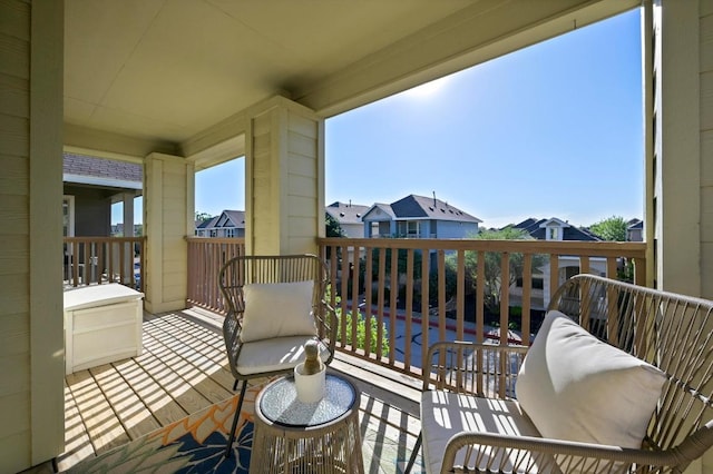 4516 Esper Ln, Austin, TX 78725 - balcony featuring a residential view
