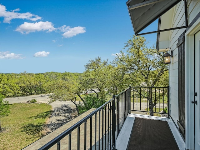 19904 Victoria Chase Rd, Lago Vista, TX 78645 - view of balcony