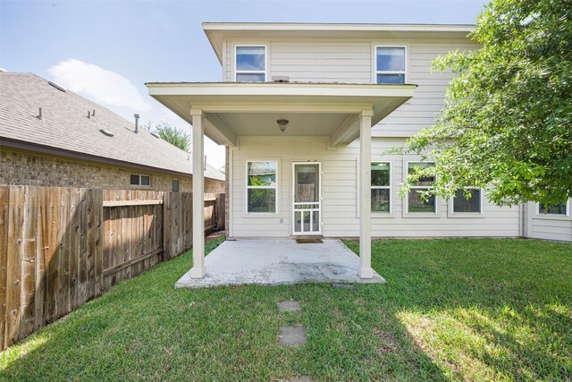 1812 Hidden Springs Path, Round Rock, TX 78665 - rear view of property featuring a patio