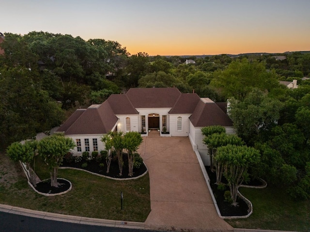 5710 Carry Back Ln, Austin, TX 78746 - view of aerial view at dusk