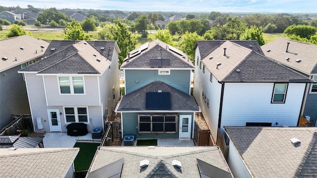 1837 Artesian Springs Xing, Leander, TX 78641 - rear view of property with a patio area and a residential view