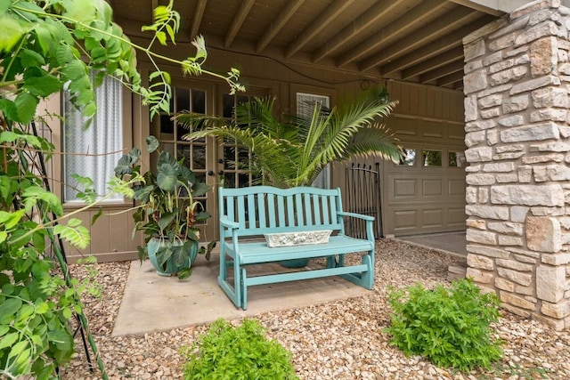 9 Stoney Creek Cv, Lakeway, TX 78734 - doorway to property featuring stone siding