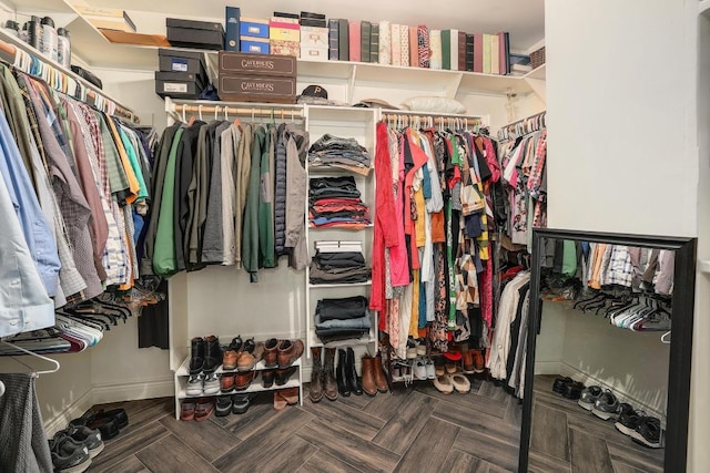 view of spacious closet