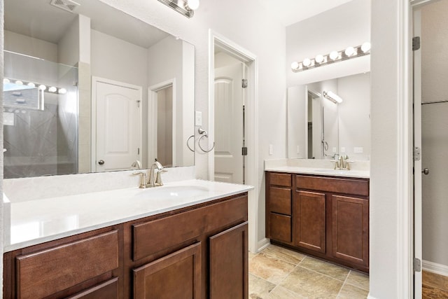 1512 Daylily Loop, Georgetown, TX 78626 - full bath featuring tiled shower and vanity