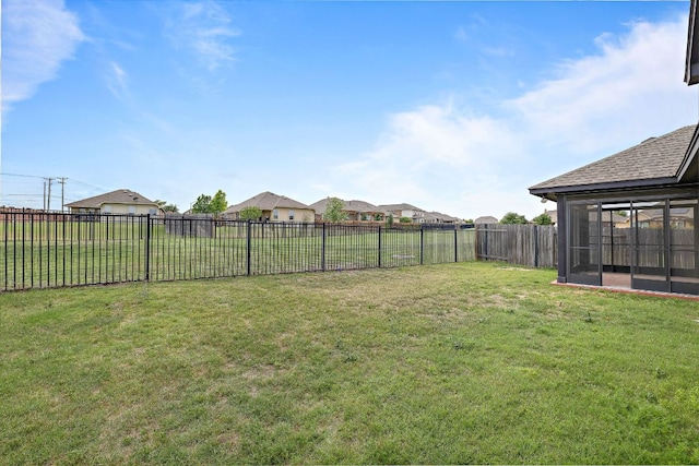 1512 Daylily Loop, Georgetown, TX 78626 - view of yard featuring a sunroom