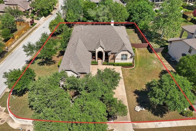 1900 Val Verde Dr, Austin, TX 78732 - drone / aerial view
