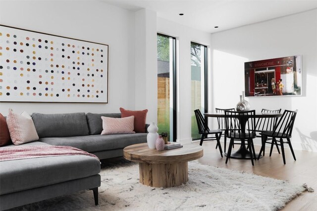 2709 Addison Ave, Austin, TX 78757 - living area with wood finished floors