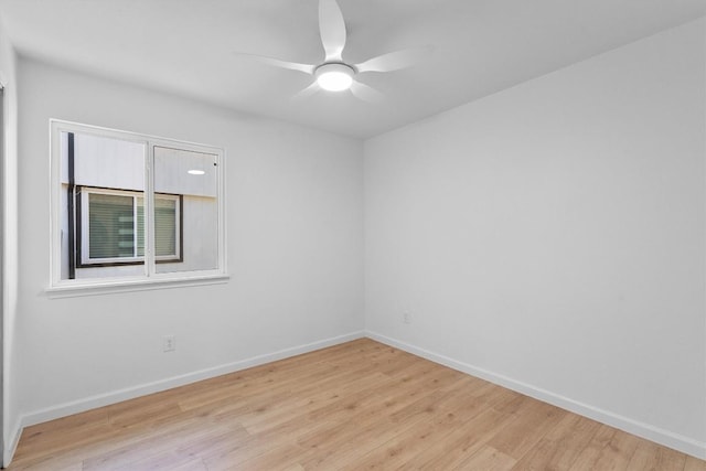 8121 Almondsbury Ln, Austin, TX 78748 - unfurnished room featuring wood finished floors and ceiling fan
