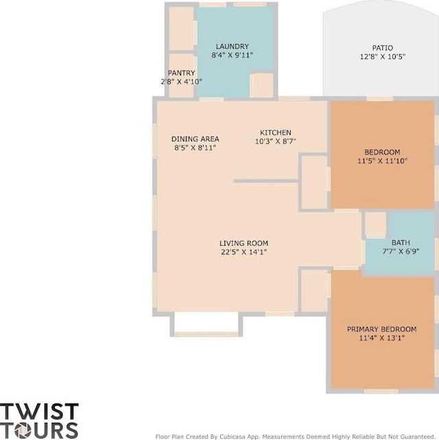 7313 Grover Ave, Austin, TX 78757 - view of floor plan / room layout