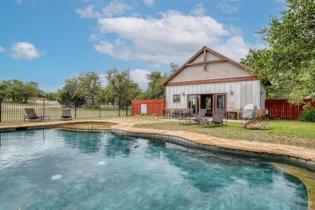 19908 Victoria Chase Rd, Lago Vista, TX 78645 - view of pool featuring a patio area