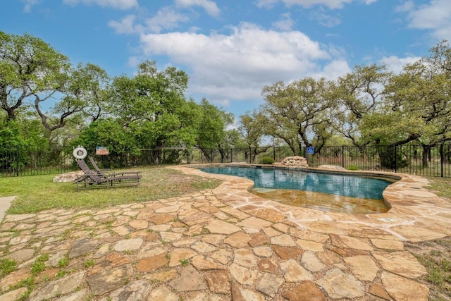 19908 Victoria Chase Rd, Lago Vista, TX 78645 - view of swimming pool with a patio area