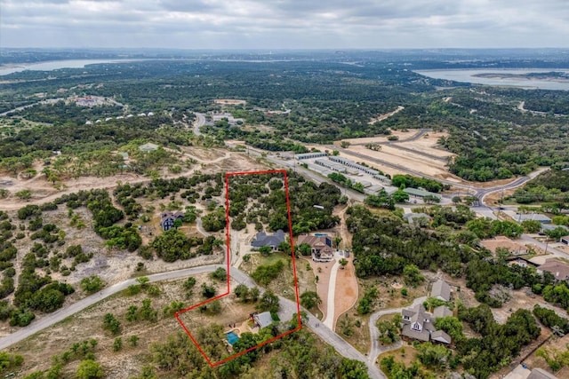 19908 Victoria Chase Rd, Lago Vista, TX 78645 - view of property location featuring property parcel outlined