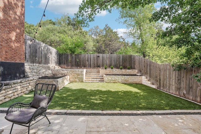 6610 Mesa Hollow Dr, Austin, TX 78750 - view of yard featuring a patio