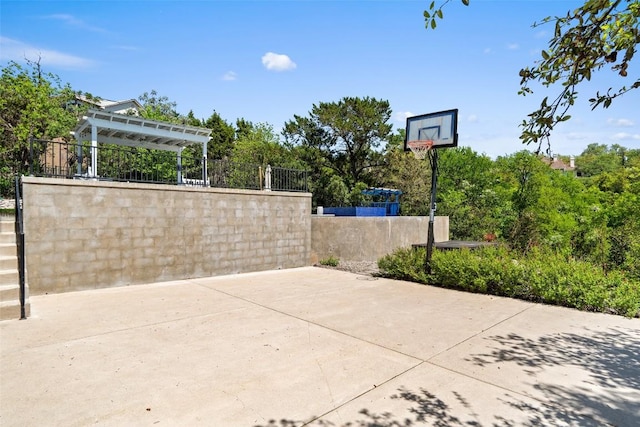 4014 Walnut Clay Dr, Austin, TX 78731 - view of patio featuring a pergola