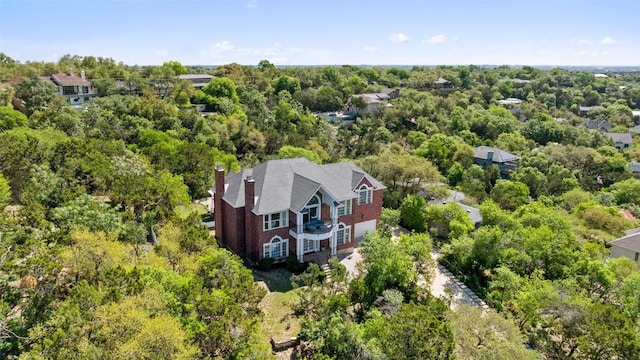 4014 Walnut Clay Dr, Austin, TX 78731 - view of subject property with a forest