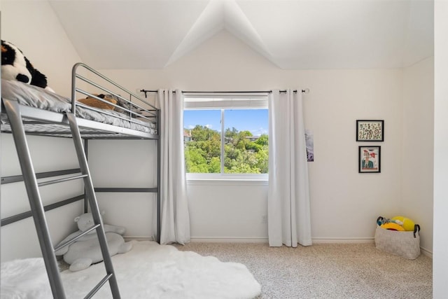 4014 Walnut Clay Dr, Austin, TX 78731 - unfurnished bedroom featuring carpet flooring and lofted ceiling