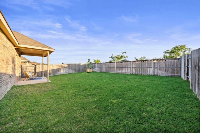 370 Grace Lilly Dr, Buda, TX 78610 - view of yard with a patio