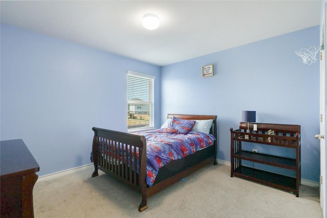 345 Coba St, Leander, TX 78641 - carpeted bedroom with baseboards