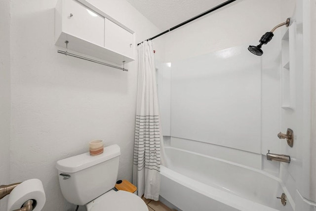 3212 Darnell Dr, Austin, TX 78745 - bathroom with shower / bath combo and toilet
