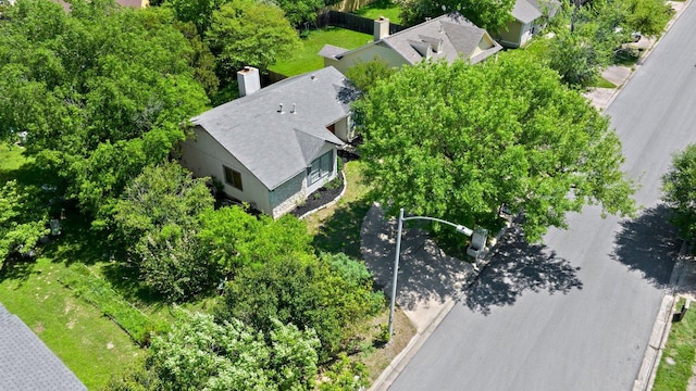 3212 Darnell Dr, Austin, TX 78745 - view from above of property