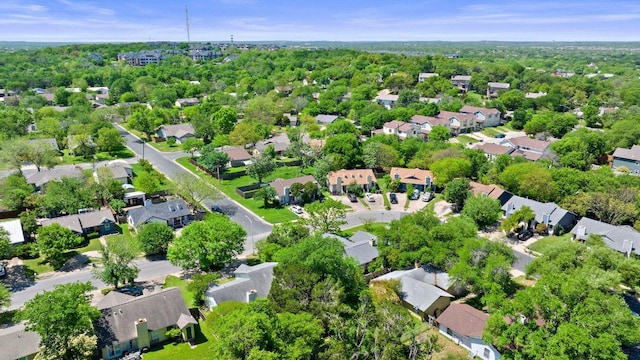 3212 Darnell Dr, Austin, TX 78745 - aerial overview of property's location with nearby suburban area